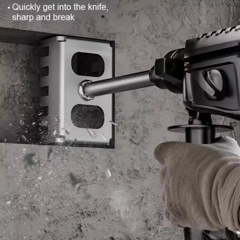 Electric Hammer Square Hole Cutter Opener